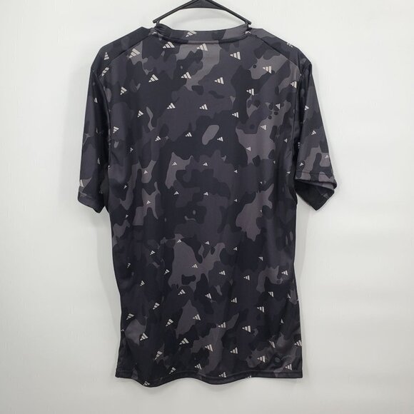 Adidas Train Essentials Seasonal Logo Short Sleeve Shirt Tee Mens Medium NWT - Picture 3 of 12